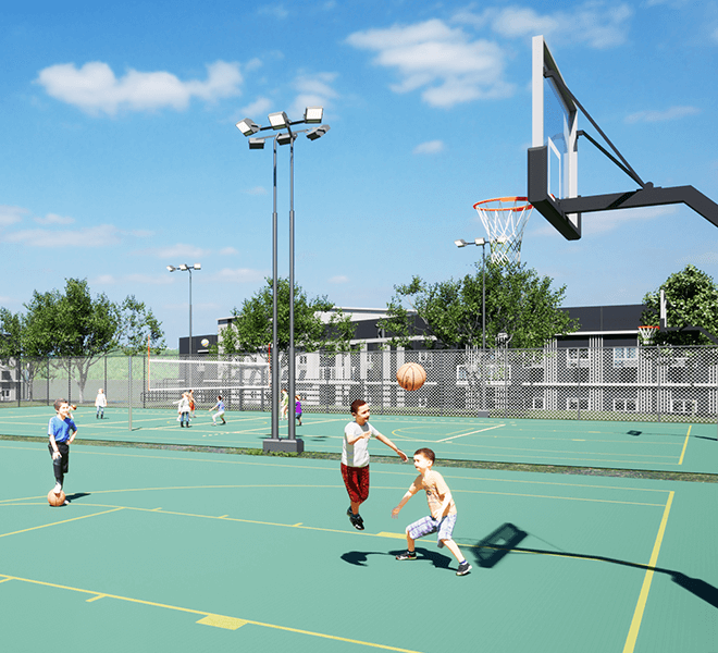 multi purpose court